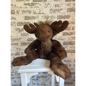 Baby Harley Bearded Moose Plush Stuffed Animal MJC Purr-Fection‎ Vintage 1992